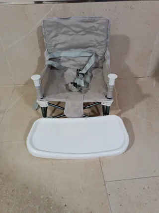 Trona portátil plegable