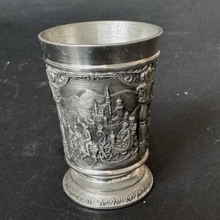 Jarra y vasos miniaturas alemanas Zinc.