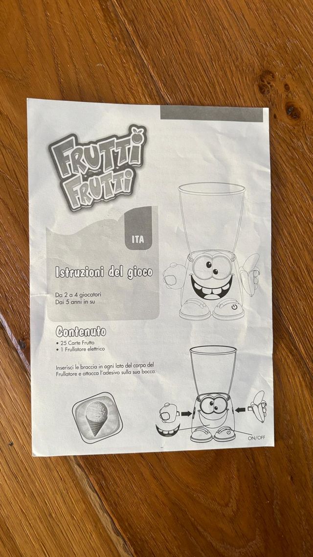 Gioco Frutti Frutti - falli girare tutti!