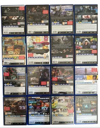 Pack 16 Juegos PS4 precio desde 9,99€ pack 179,99€