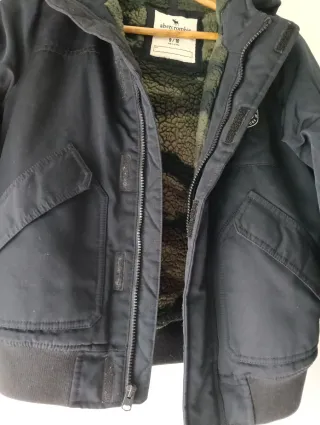 Casaco de Inverno Criança com Pêlo 9/10 anos