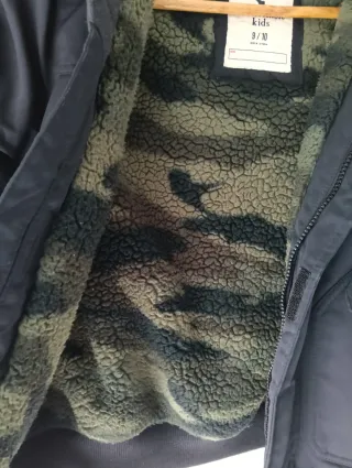 Casaco de Inverno Criança com Pêlo 9/10 anos