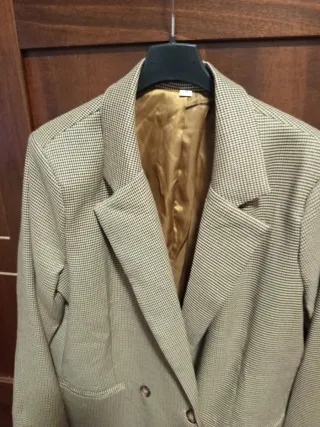 Completo giacca e gonna Shein Beige Tg S