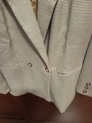 Completo giacca e gonna Shein Beige Tg S