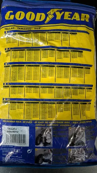 Fundas Nieve Goodyear Textiles Talla L