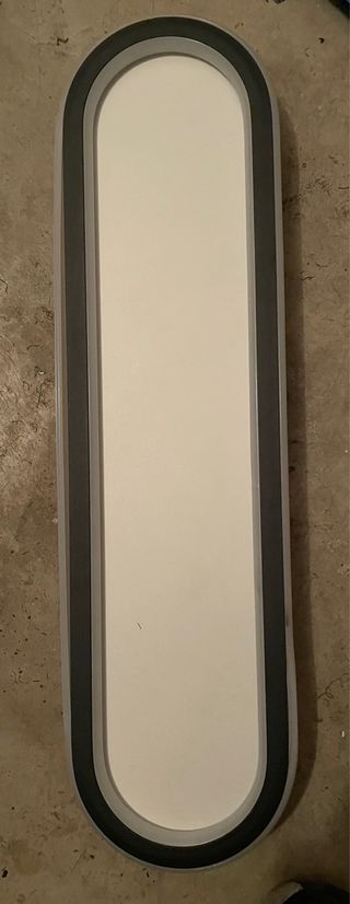 Lámpara LED Cocina Gris y Blanca