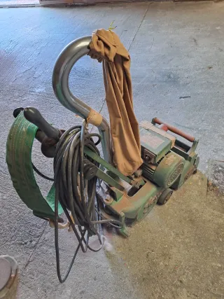 Pulidora de parquet profesional y orilladora