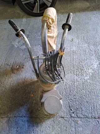 Pulidora de parquet profesional y orilladora