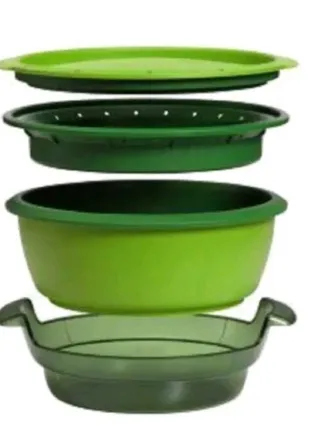 Vaporera Tupperware Verde