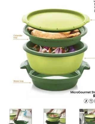 Vaporera Tupperware Verde