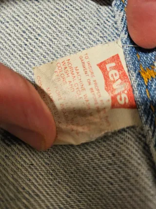 Chaqueta Vaquera Levi's USA 80s-90s