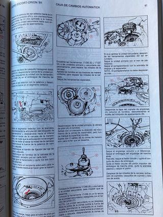 Manual Taller Ford Escort-Orion '91