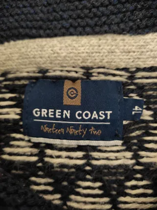 Jersey Invierno Green Coast Negro Gris