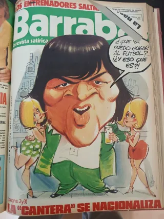 Revistas antiguas barrabas año 1973,74,75