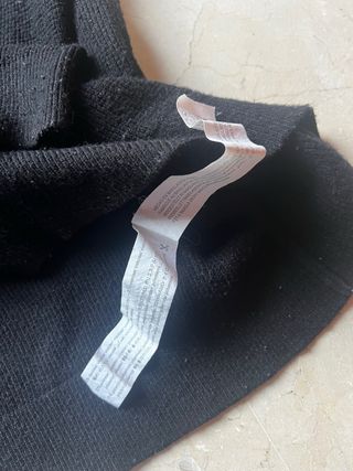 Jersey Negro Hombre Bershka Talla M