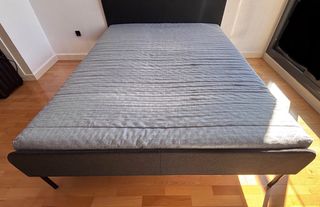 Cama 140x200 con somier de madera