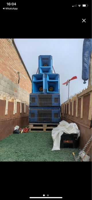 Equipo de sonido amplificado