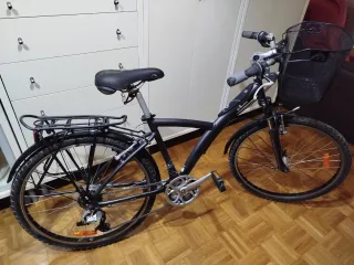 Bicicleta paseo con marchas