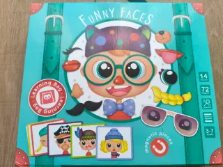 Joc magnètic Funny Faces
