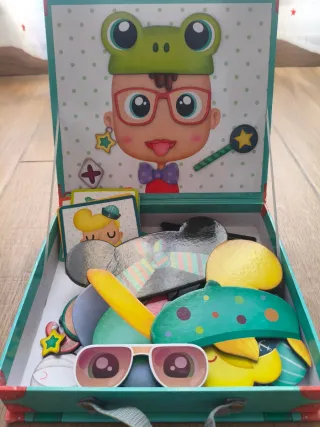 Joc magnètic Funny Faces