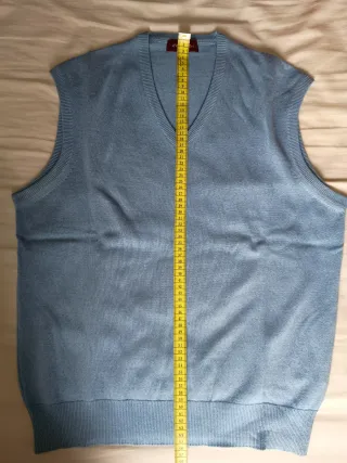 Chaleco Emidio Tucci Azul Talla L