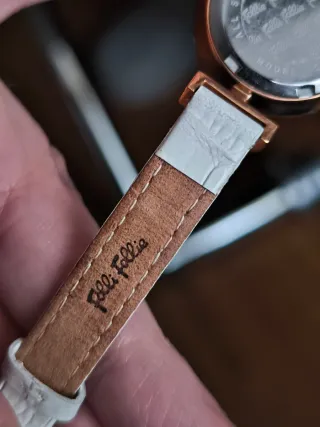 Reloj Folli Follie Blanco y Dorado Mujer