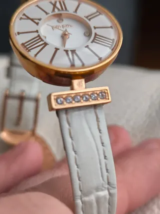 Reloj Folli Follie Blanco y Dorado Mujer