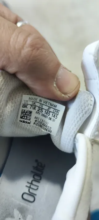 Adidas Stan Smith Bimba Velcro Bianco