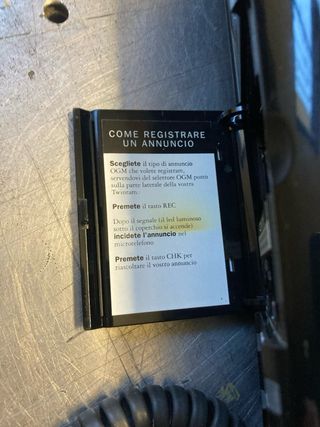 Telefono Swatch con segreteria