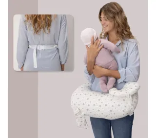 Cojín de lactancia estrellas. Amazon