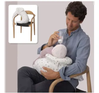 Cojín de lactancia estrellas. Amazon