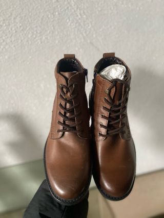 Parrotto Scarpe Uomo Pelle Marrone Tg 40