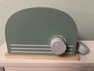 Cocina de juguete de madera con accesorios