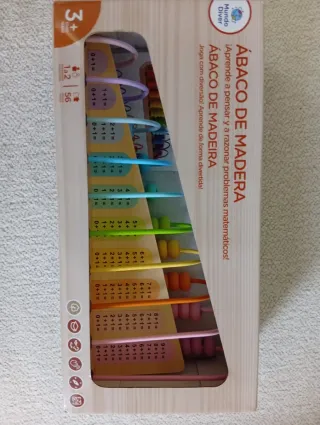 Ábaco de madera Mundo Diver