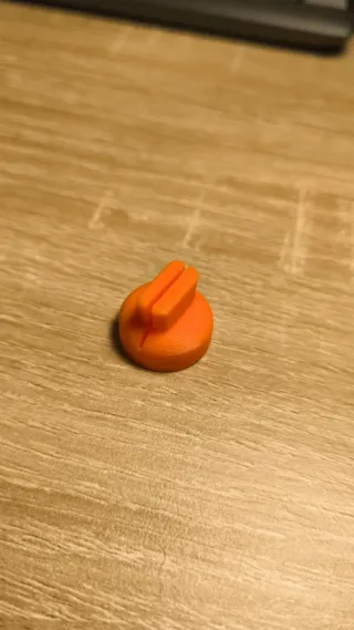 Piezas de juego naranja