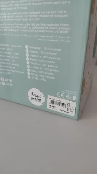 Móvil cuna musical nubes y estrellas