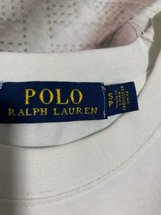 Polo Ralph Lauren Camiseta Blanca