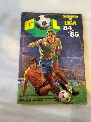 Album Cromos Gol Liga 84/85 Completo