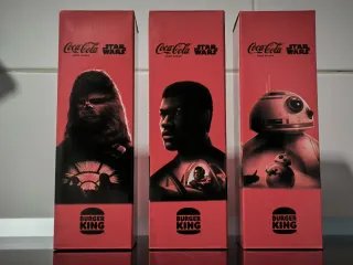 Lote Coca-Cola Star Wars Burger King