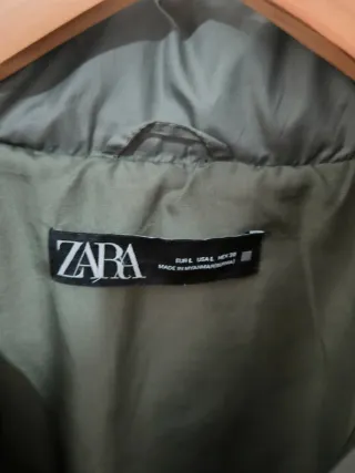 Plumífero Zara Talla L