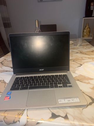 Portátil Acer Plata y Negro