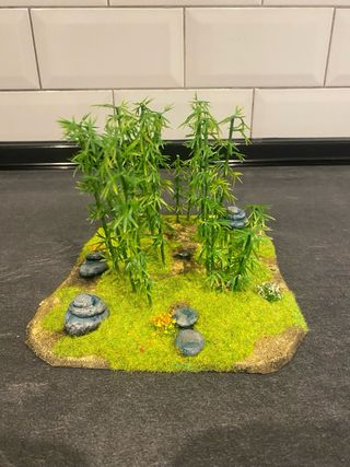 Miniatura Warhammer Fantasía Bambú