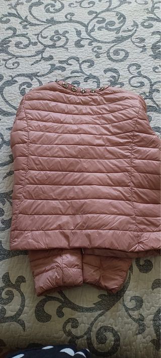 Chaqueta Morgan rosa con brillantes Talla L