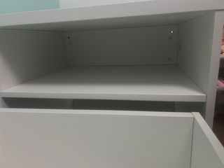 Bahúl Ikea blanco con ruedas