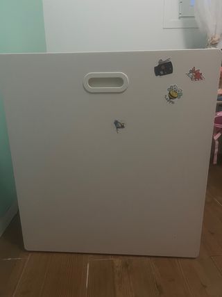 Bahúl Ikea blanco con ruedas