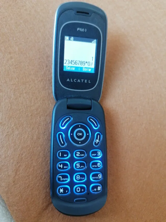 Alcatel Colección Móvil Gris/Plata