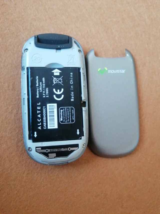 Alcatel Colección Móvil Gris/Plata