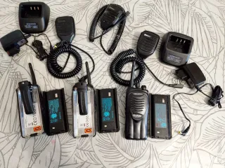3 Walkie Kenwood TK-3301 y TK-3201