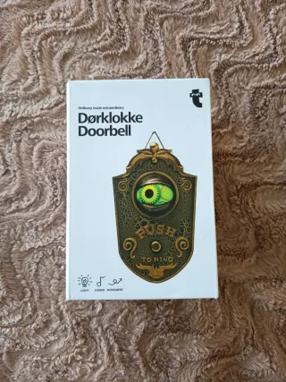 Timbre Doorkloke Ojo con Luz y Sonido
