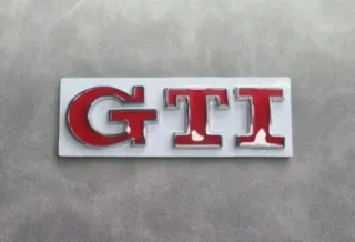 Logo Insignia GTI para Maletero Vw Golf Polo Fsi